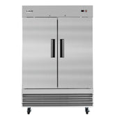54 in. Two-Door Reach-In Refrigerator - 47 Cu Ft. RIR-2D-SS